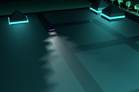 Gouraud Spotlight Effect